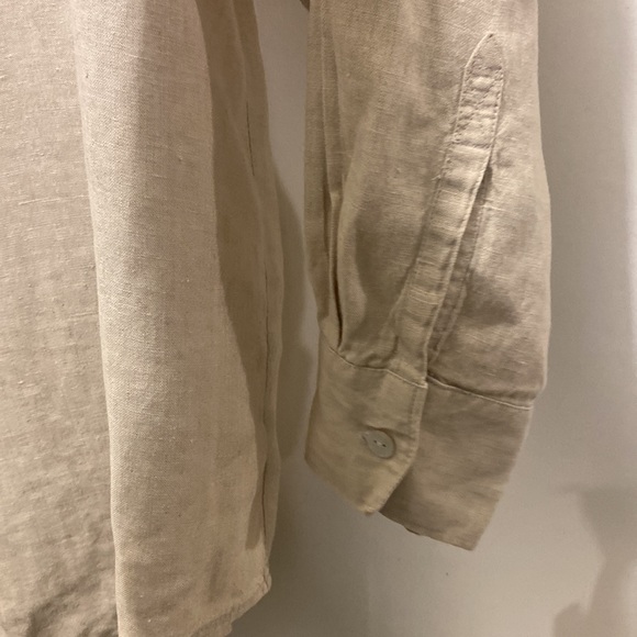 Express 100% linen button up shirt - Picture 3 of 4